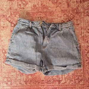 american eagle paper bag shorts size 2